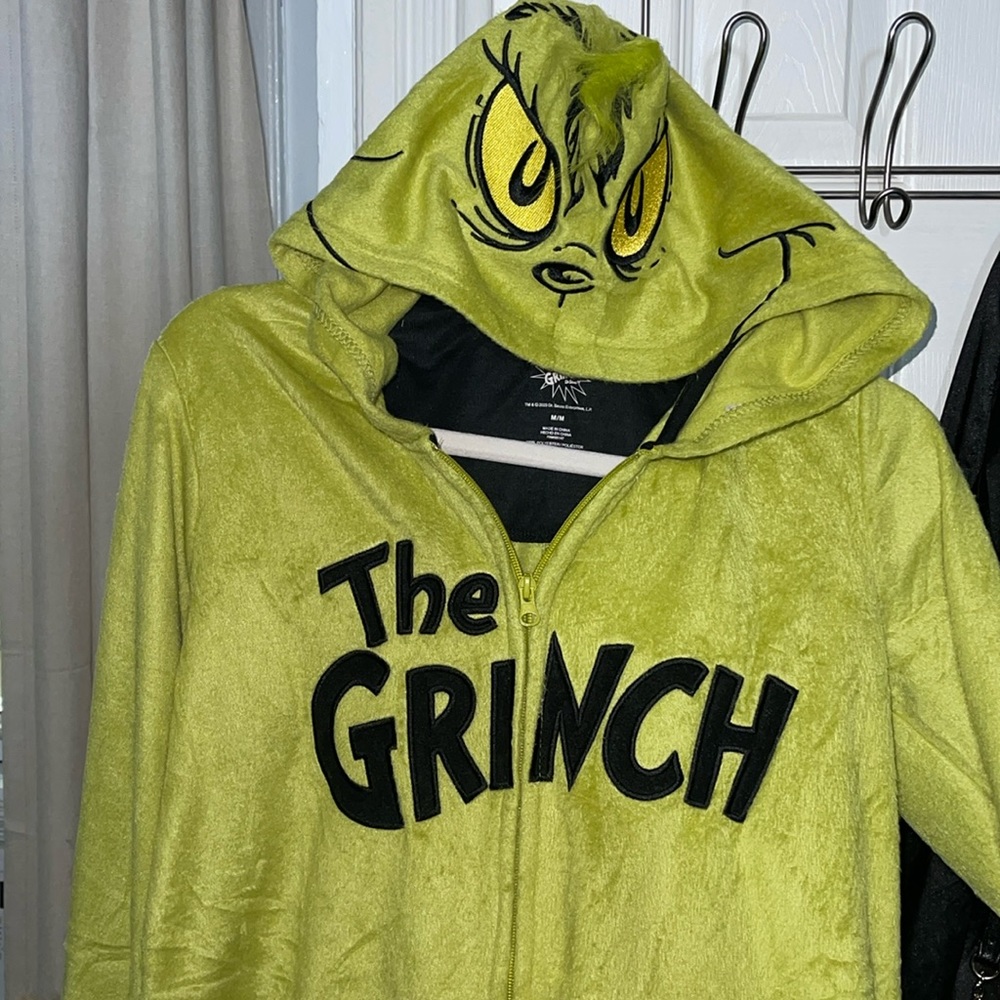 Grinch christmas jumpsuit
